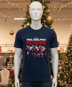 2025 26 Philadelphia Flyers team players skyline T shirt