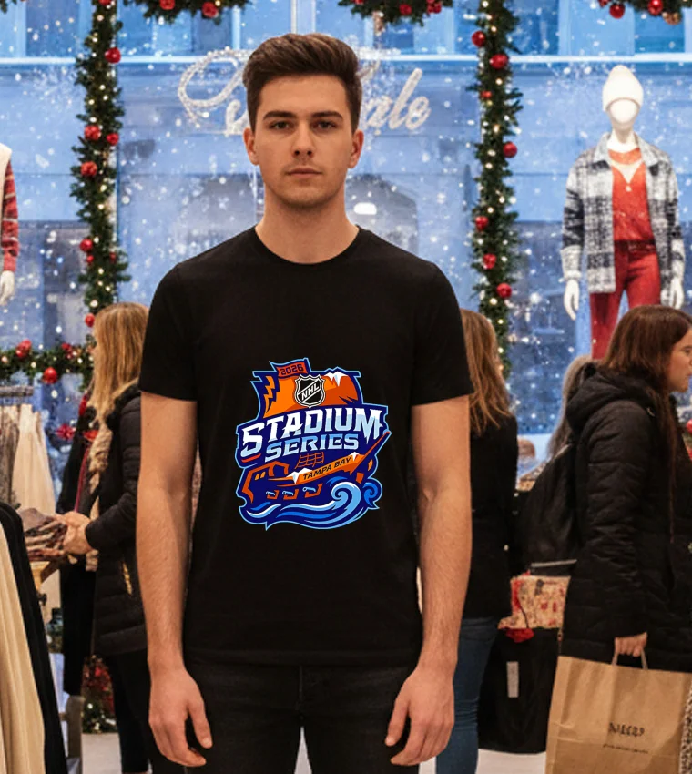 2026 Nhl Stadium Series Tampa Bay - black-t-shirt 2026 Nhl Stadium Series Tampa Bay Black T Shirt