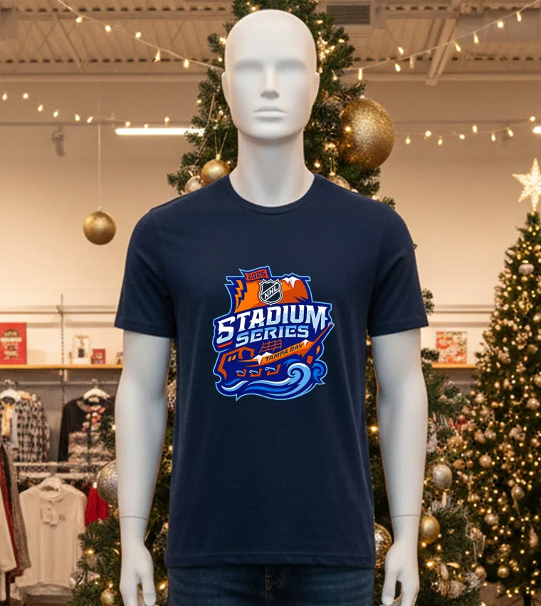 2026 Nhl Stadium Series Tampa Bay - black-t-shirt 2026 Nhl Stadium Series Tampa Bay Black T Shirt