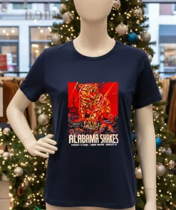 Alabama shakes greek theater berkeley 2025 bear American style t-shirt