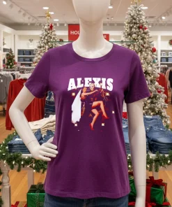 Alexis Texas X Jason Voorhees Halloween T   Purple T Shirt