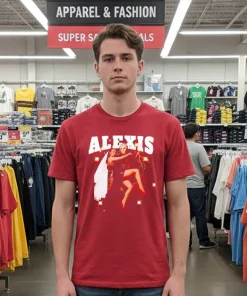 Alexis Texas x Jason Voorhees halloween T shirt