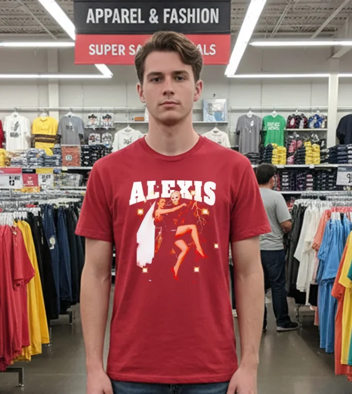 Alexis Texas X Jason Voorhees Halloween T Red T Shirt