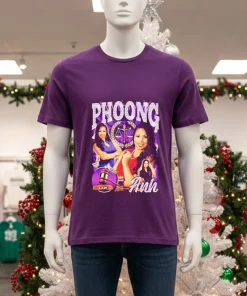 Anh Phoong Graphic Purple T Shirt