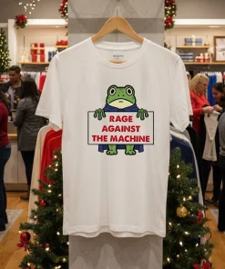 Anti Establishment Activist Rage Against The Machine Frog shirt