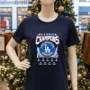 B2b World Champions 24 25 Los Angeles Dodgers Navy T Shirt