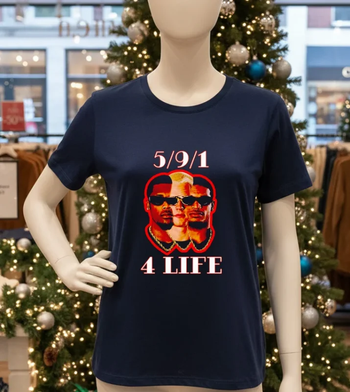 Bengals Brews Tiger 5 9 1 4 Life T Navy T Shirt