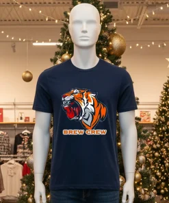 Bengals Tiger Beer and Brews Brew Crew Can Crusher T shirt