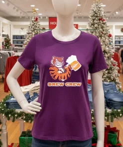 Bengals Tiger Beer and Brews Brew Crew T shirt