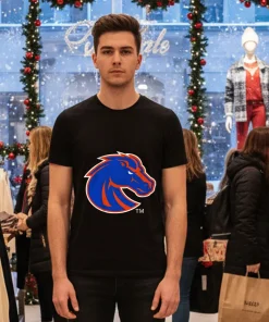 Boise State Broncos Primary Logo 2026 American style t-shirt