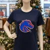 Boise State Broncos Primary Logo 2026 Navy T Shirt