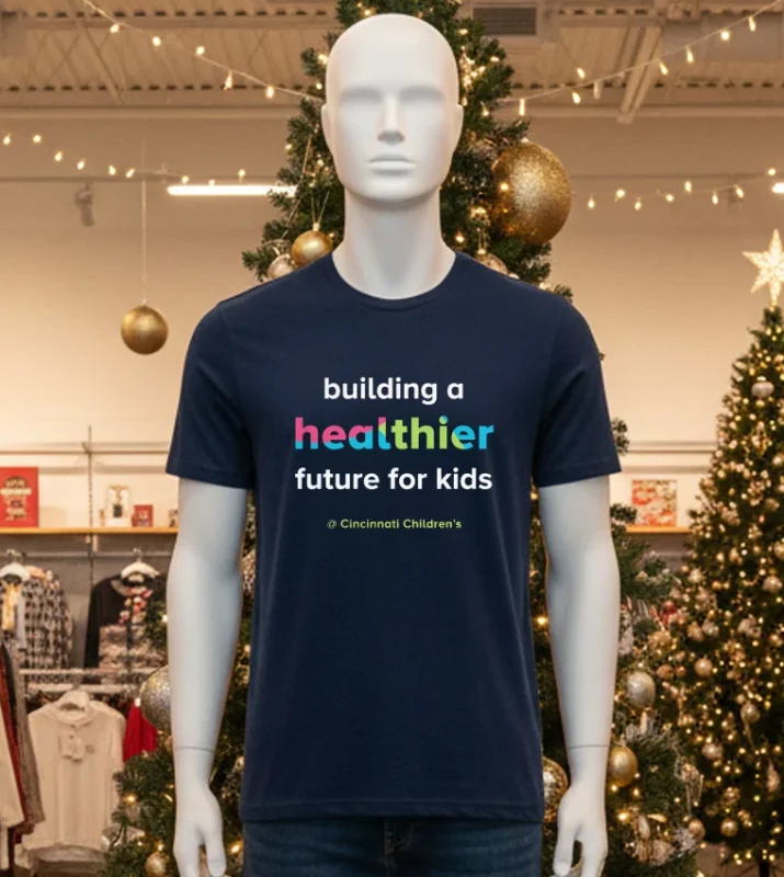 Building A Healthier Future For Kids   Black T Shirt