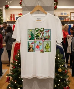 Christmas Grinch Grinchmas Ew People 2025 shirt