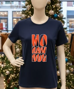 Cincinnati Bengals No Raw Dog   Navy T Shirt