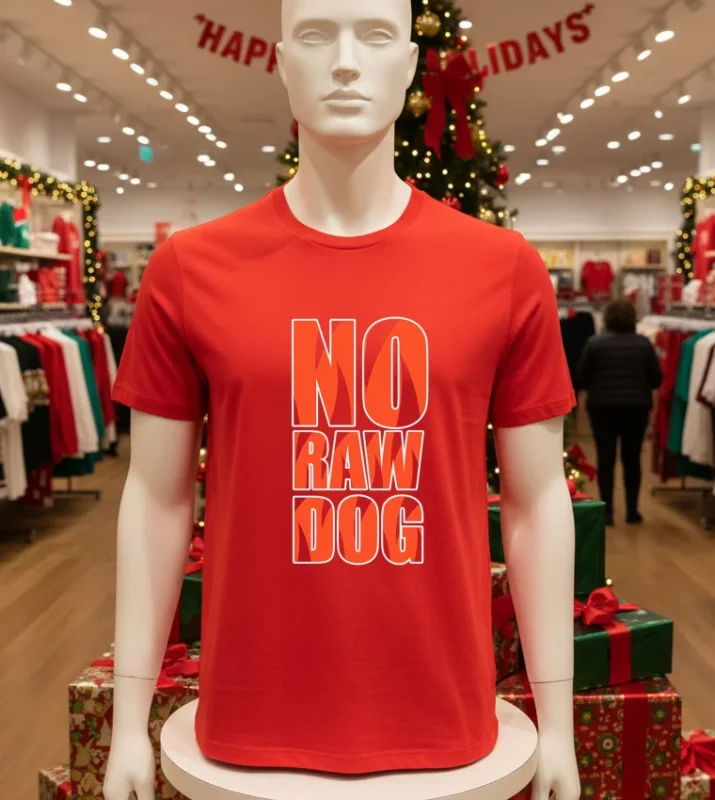 Cincinnati Bengals No Raw Dog Red T Shirt