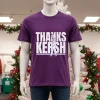 Clayton Kershaw Royal Los Angeles Dodgers Thank You Purple T Shirt