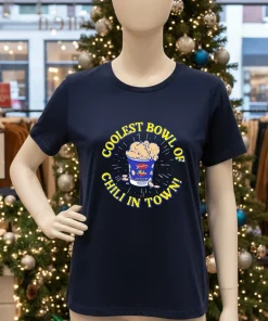 Coolest Bowl Of Chili In Town Graeter S Vs Skyline Chili   Navy T Shirt