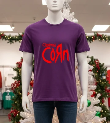 Creamed Corn   Purple T Shirt