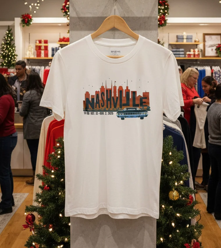 Creation Nashville Oct 31 To Nov 2 2025 Vintage T - white-t-shirt Creation Nashville Oct 31 To Nov 2 2025 Vintage T White T Shirt