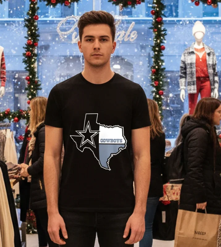 Dallas Cowboys Hometown Texas Strong   Black T Shirt