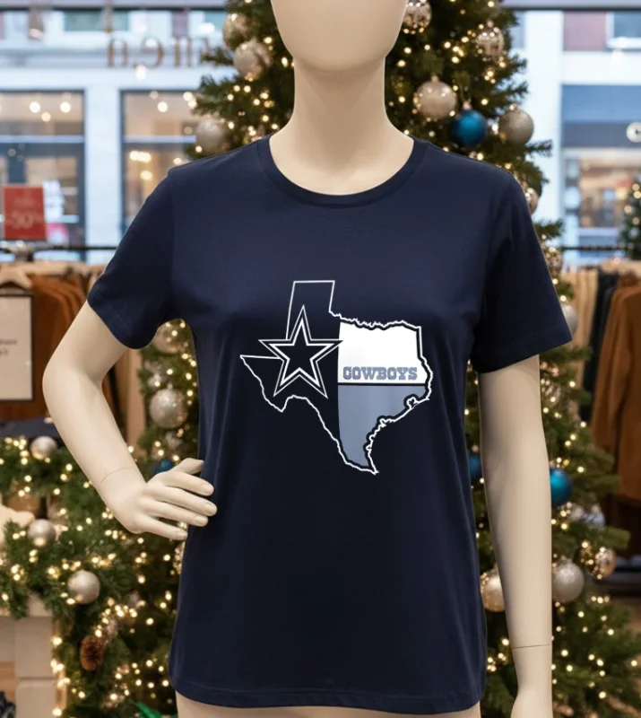 Dallas Cowboys Hometown Texas Strong   Navy T Shirt
