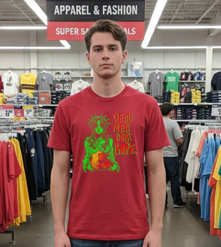 Dead Men Don T Rape Iguana Salad   Red T Shirt