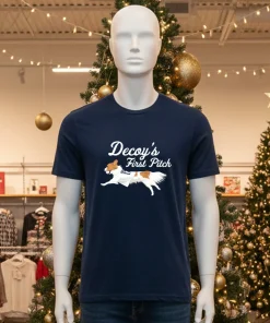 Decoy s First Pitch Dog La Dodgers American style t-shirt