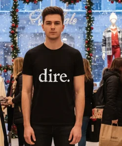 Dire American style t-shirt