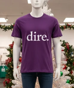 Dire American style t-shirt