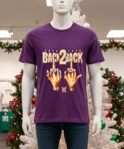 Dodgers 2024 2025 Back To Back Champs rings shirt