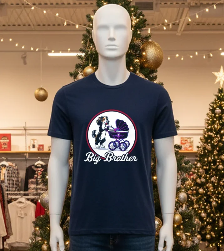 Dog Decoy Big Brother Black T Shirt