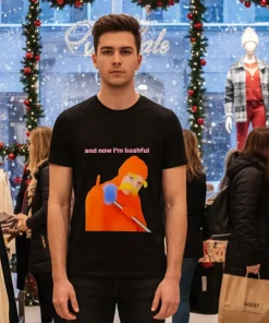 Dr. Seuss And Now I M Bashful Lorax Meme   Black T Shirt