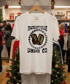 Dudleyville 3D Lumber Co American style t-shirt