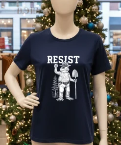 Free Portland Frog Resist hat smokey American style t-shirt