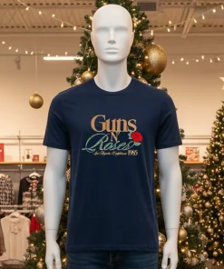 Guns N Roses California 1985   Black T Shirt