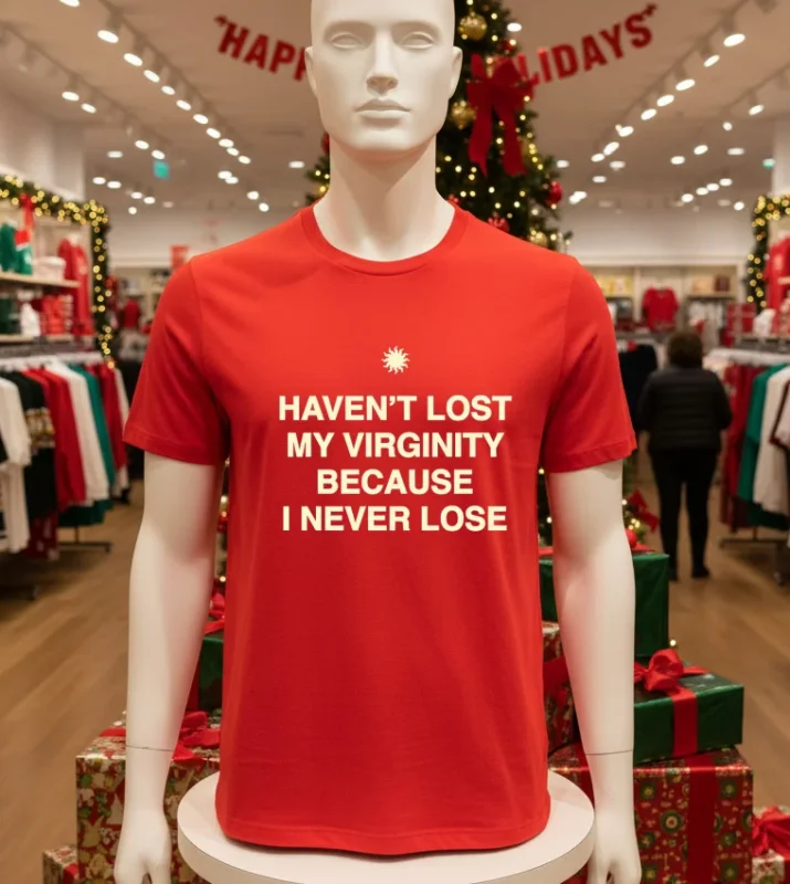 Haven T Lost My Virginity Because I Never Lose T   Red T Shirt