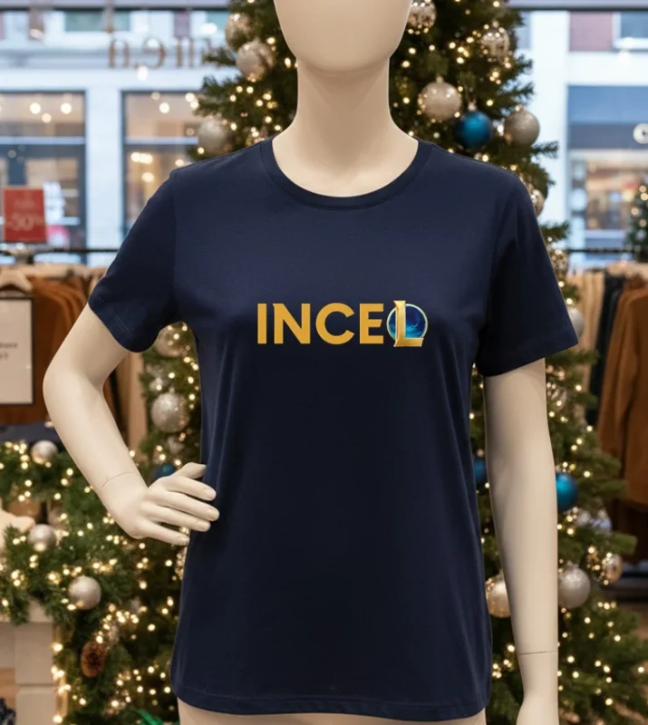 Incel League Of Legends   Navy T Shirt