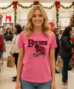 Indiana Hoosiers B Town Buffalo Running   Pink T Shirt