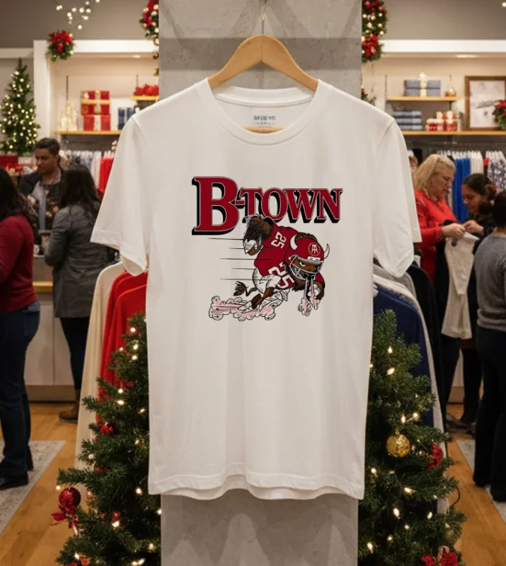 Indiana Hoosiers B Town Buffalo Running White T Shirt