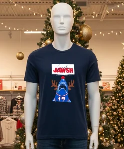 Jingle JAWSH Buffalo Bills snack number 17 American style t-shirt