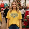 John Tyler Detroit Lions Christmas Yellow T Shirt