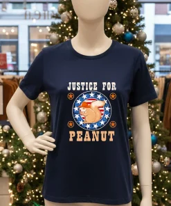 Justice For Peanut The Squirrel Maga President Trump Us 47 American style t-shirt