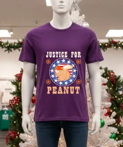 Justice For Peanut The Squirrel Maga President Trump Us 47 American style t-shirt