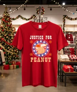 Justice For Peanut The Squirrel Maga President Trump Us 47 American style t-shirt