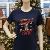 Kansas City Football 3 Peat Tour 2024 2025 Navy T Shirt