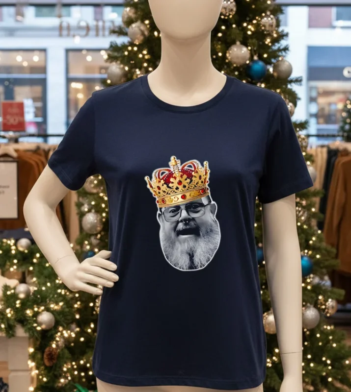 King Chop   Navy T Shirt
