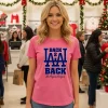 La Back 2 Back Los Angeles Dodgers Pink T Shirt