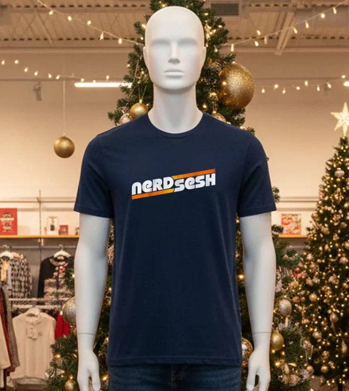 Logo Nerd Sesh Concer The Volume   Black T Shirt