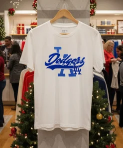 Los Angeles Dodgers White Heritage Slugger 2025 shirt