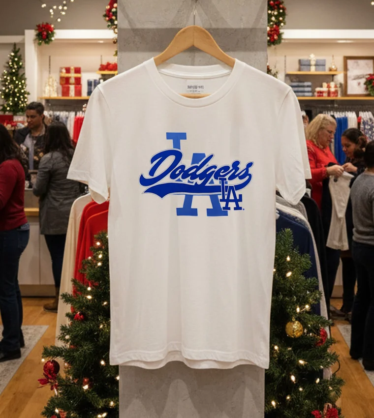 Los Angeles Dodgers White Heritage Slugger 2025 - white-t-shirt Los Angeles Dodgers White Heritage Slugger 2025 White T Shirt